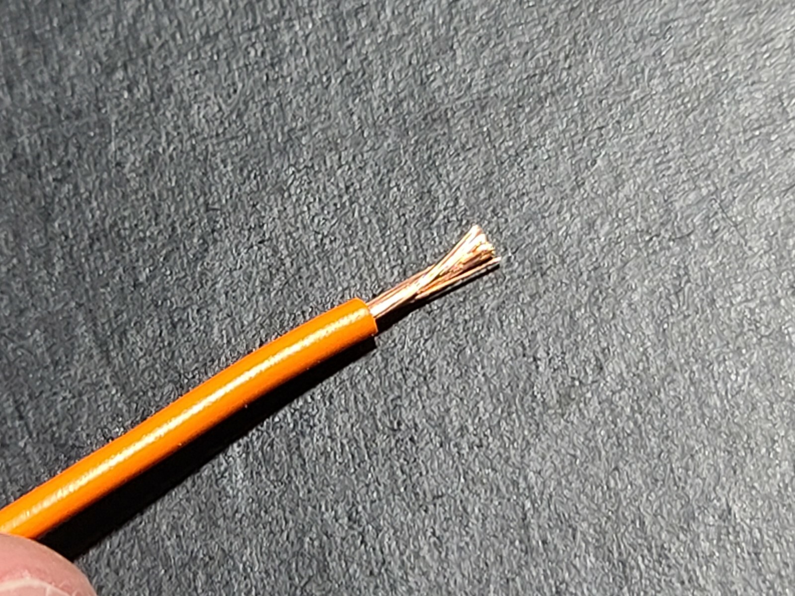 Waytek #18awg GPT PVC Automotive/Marine Primary Lead Wire 60V/80C Orange /100ft