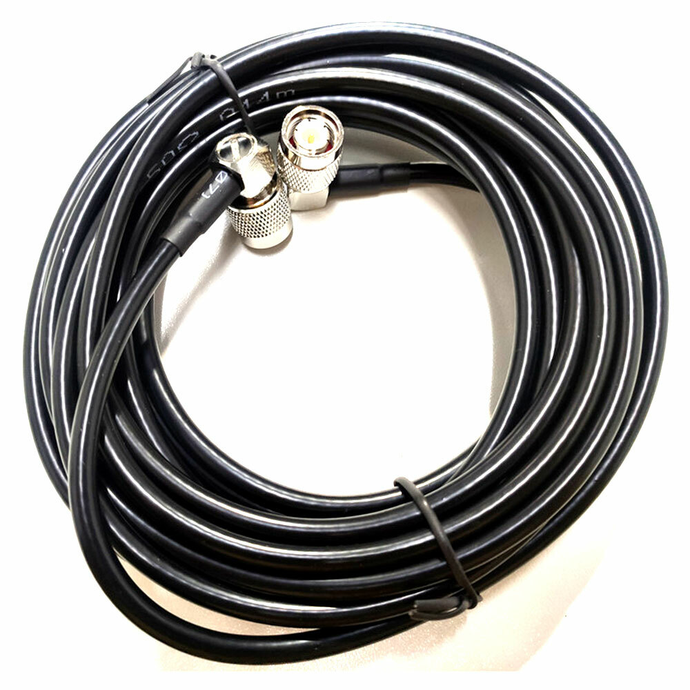 90° Ag Antenna Cable Kit For Trimble GPS EZ-guide FMX 15FT TNC Male to Male