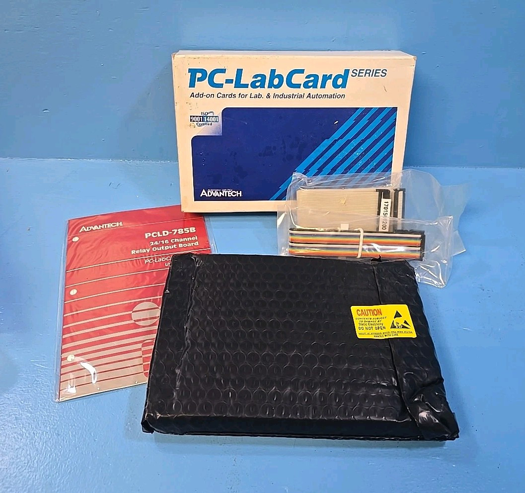 ADVANTECH PCLD-785B Rev. A1 24/16 Channel Relay Output Board