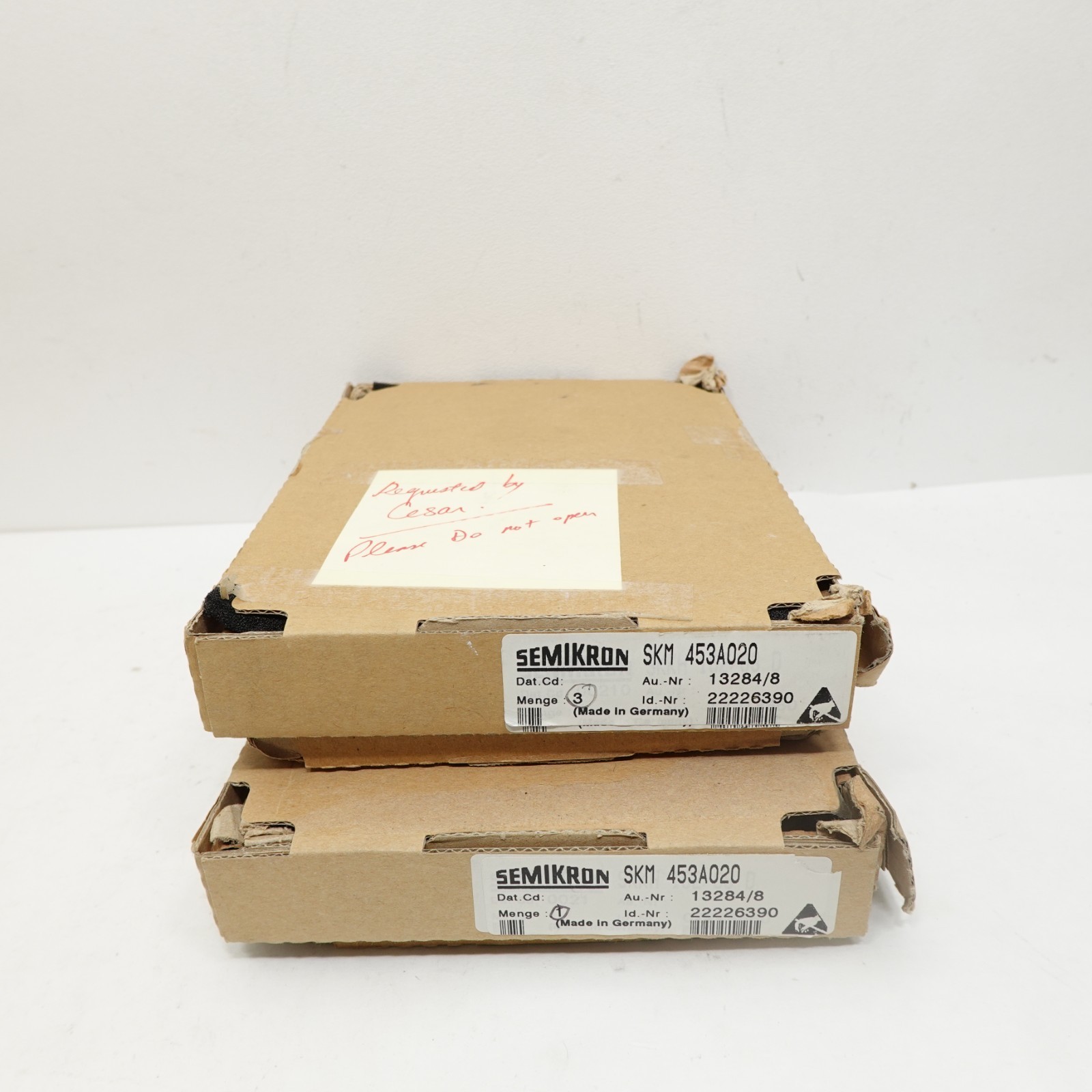 Lot 4 Semikron SKM 453A020 IGBT Power Modules New Germany SKM453A020