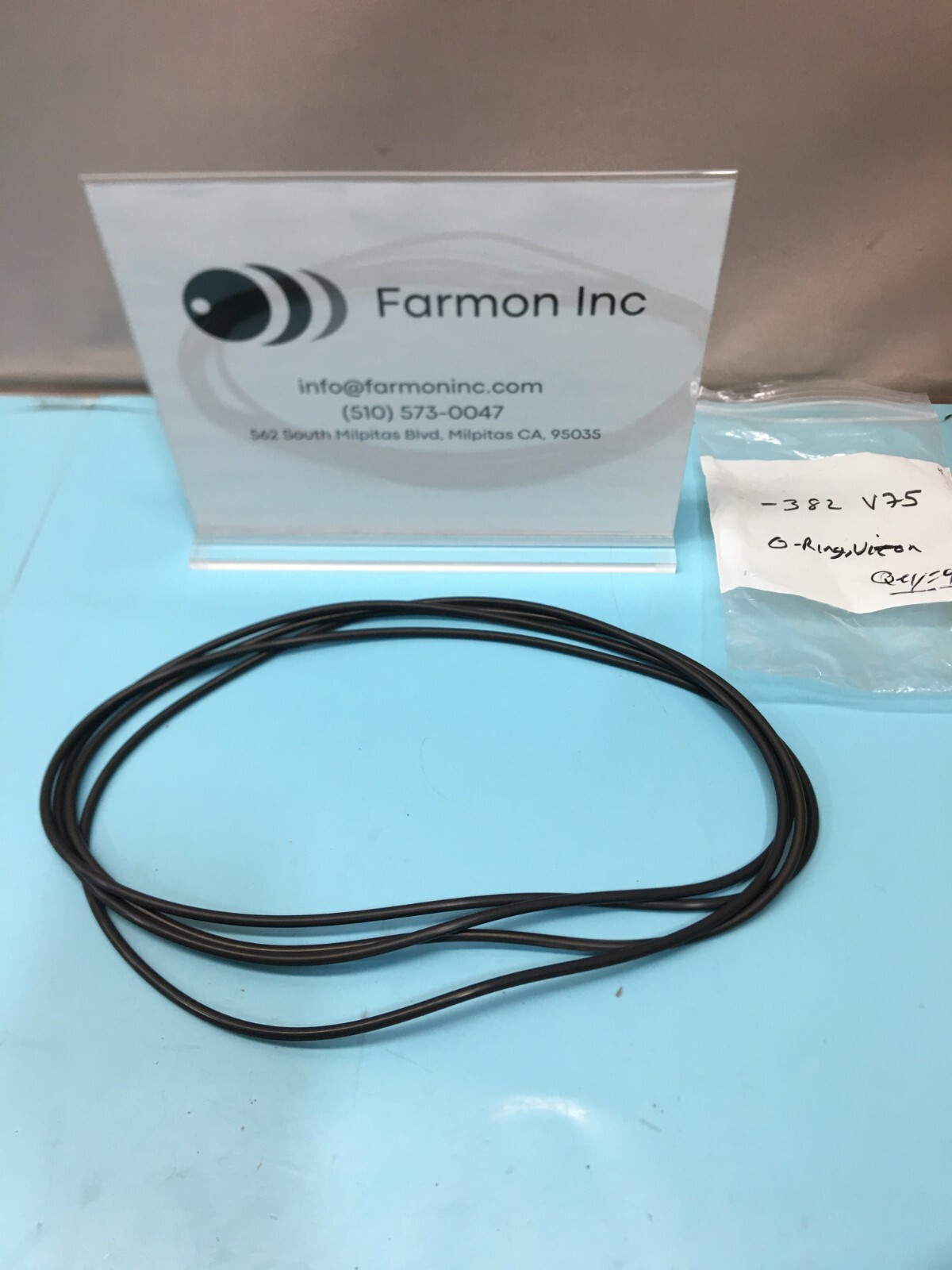 4 O-RING 382-V75, 2-382, AS568-382, 382V75, 183947