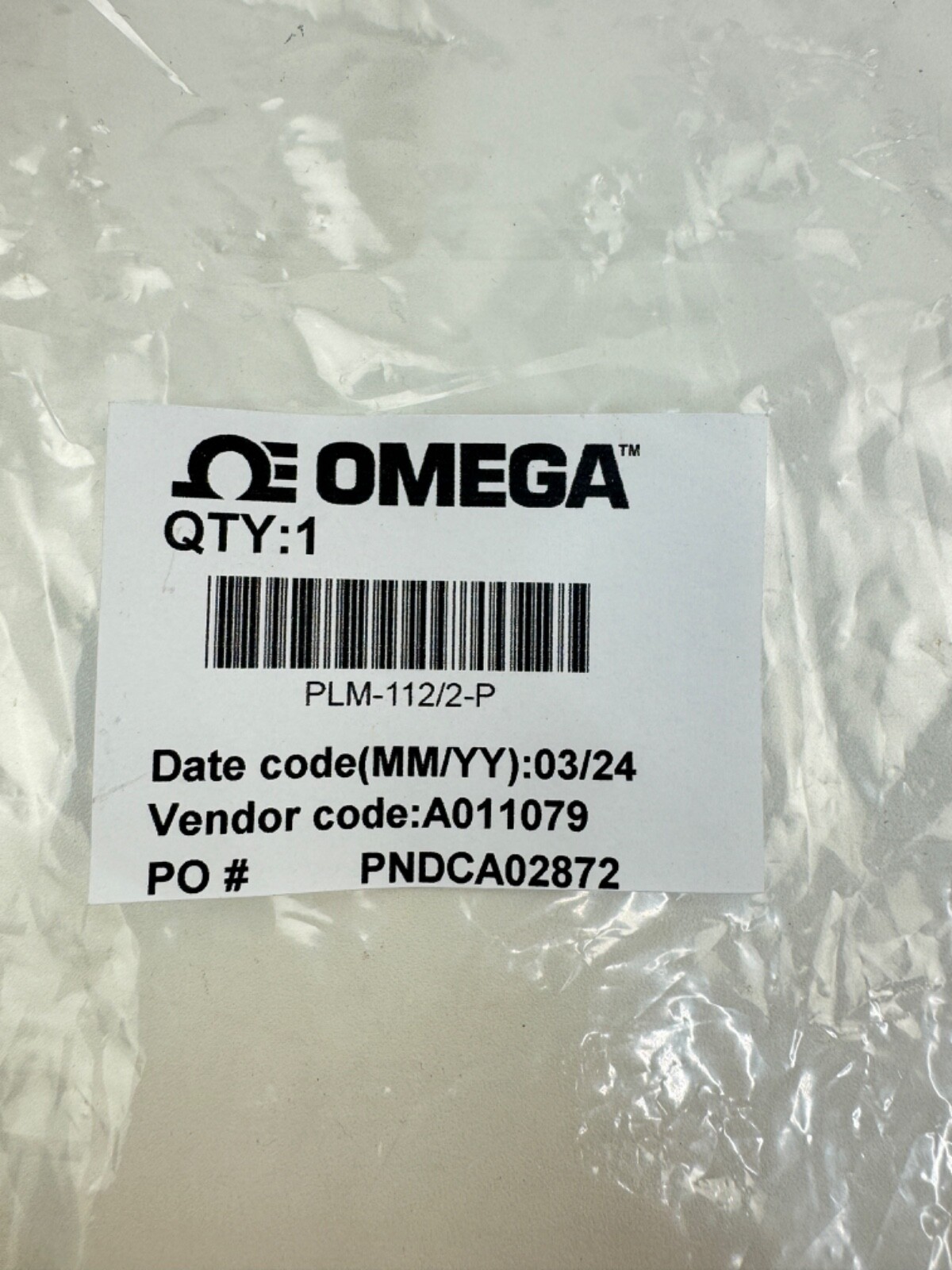 OMEGA ENGINEERING PLM-112/2-P / PLM1122P (BRAND NEW)
