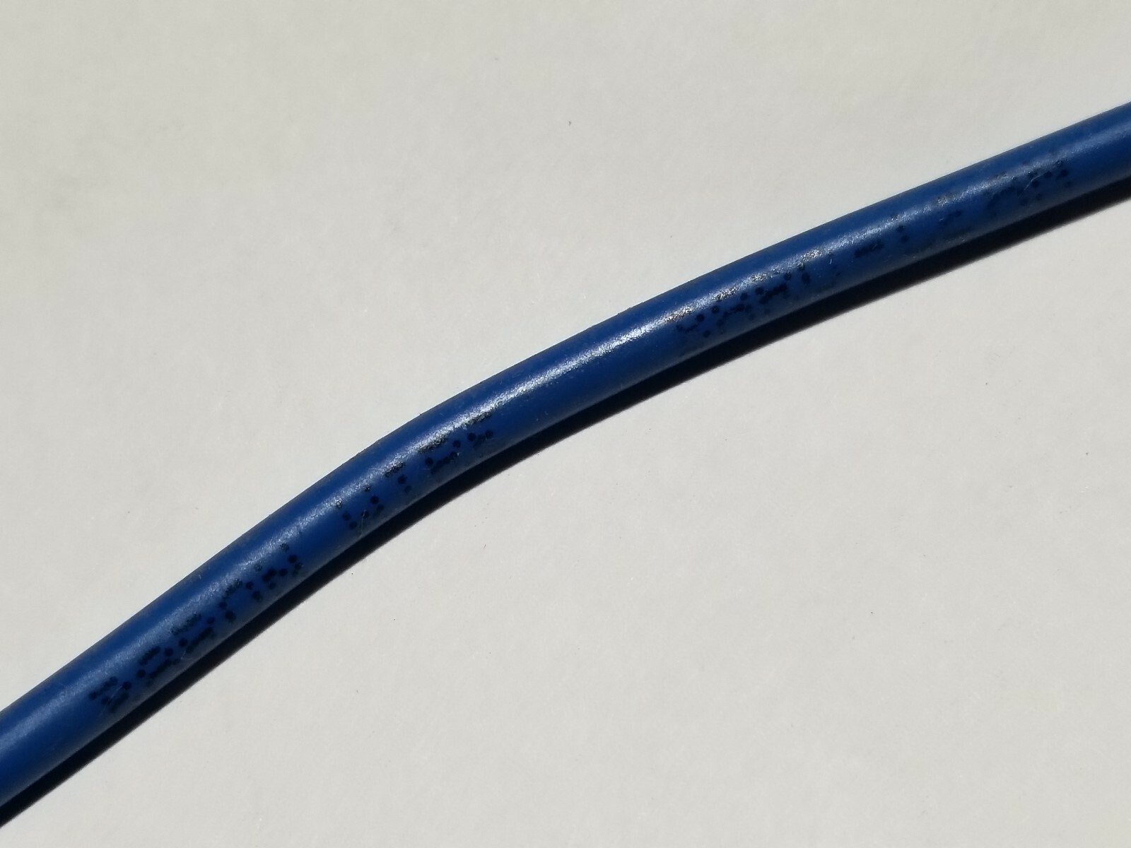 Southwire 18awg Solid Bare Copper PE Sprinkler Irrigation Wire 600V Blue /100ft