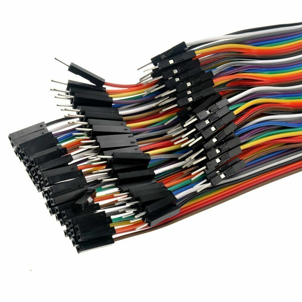 40 Dupont Jumper Cable Wire M-F M-M F-F Breadboard Cable Lead DIY HOBBY