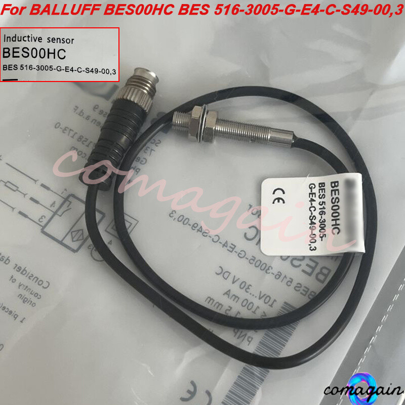 New 10-30VDC For BALLUFF BES00HC BES 516-3005-G-E4-C-S49-00,3 Proximity Sensor