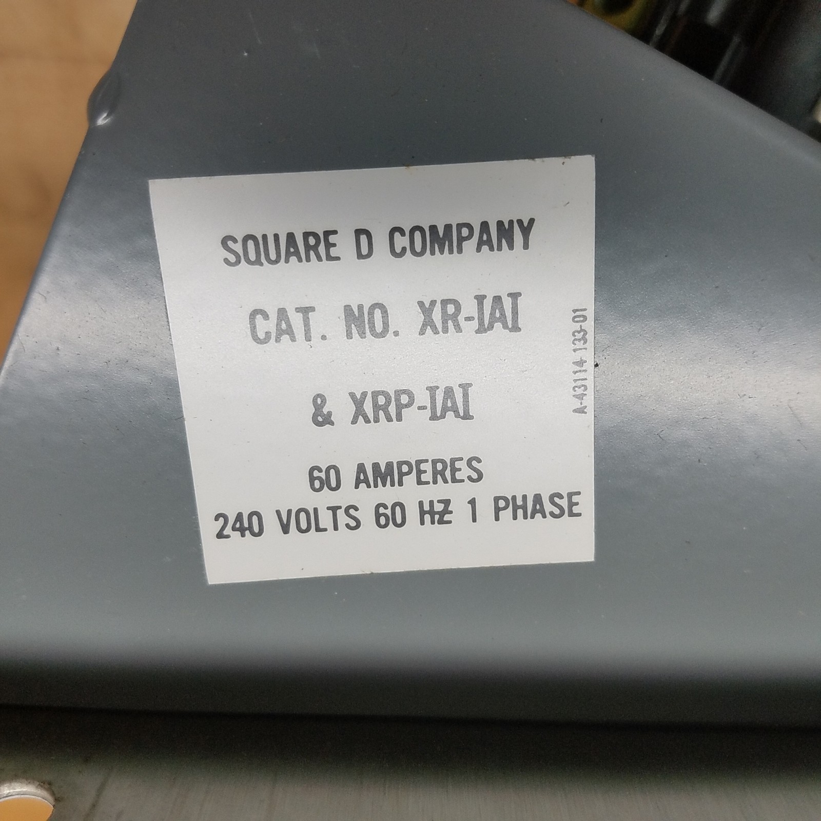 Square D XR-IAI Remote Power Module, XRP-IAI, Hubble 50A Receptable – NEW