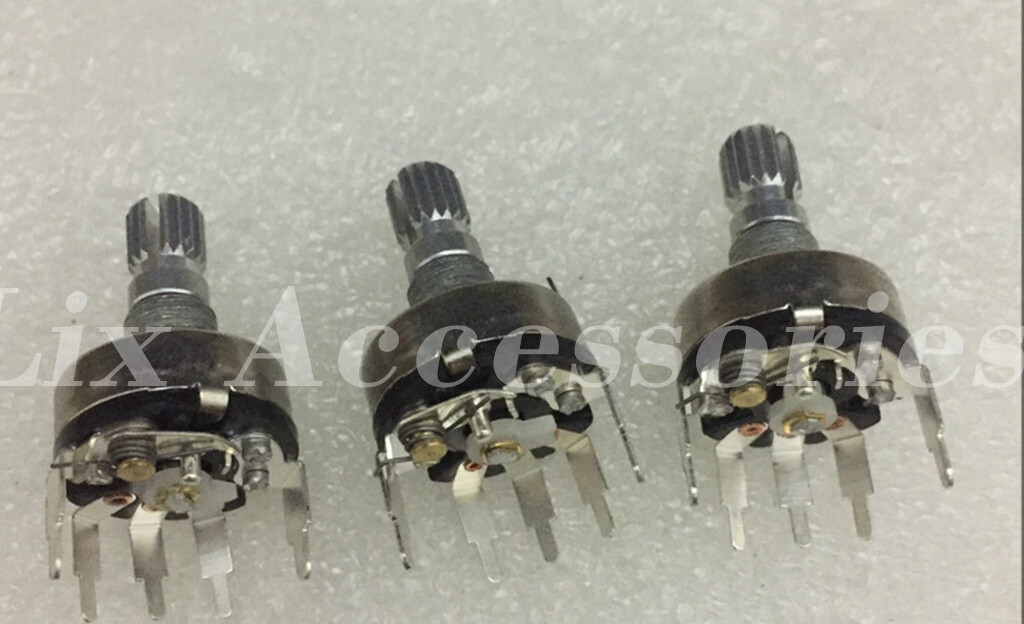 4x potentiometer B50K rotary switch 5 feet replace Desheng 2000 Panda T-16 radio