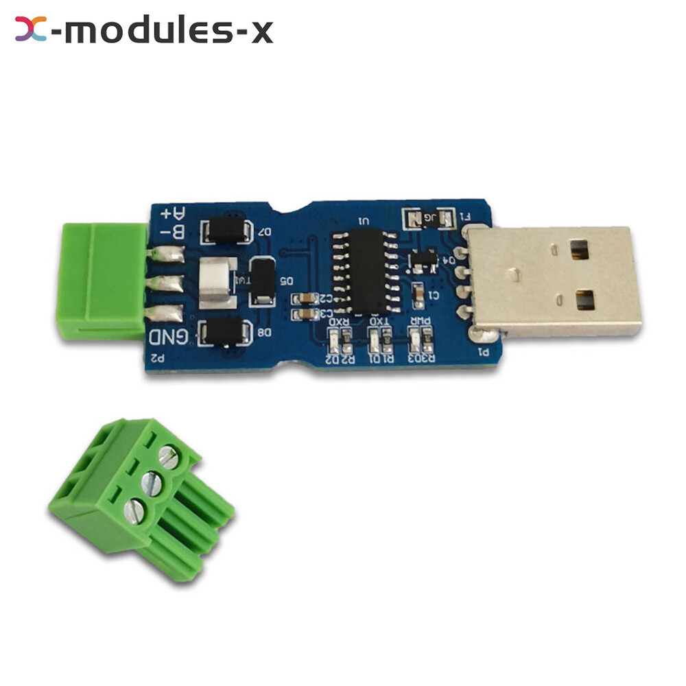 USB to RS485 Communication Module Adapter CH343G Chip Driver Converter New