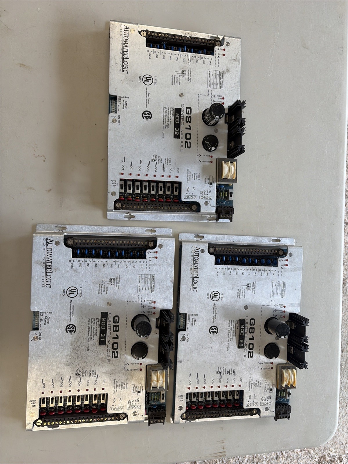 Automated Logic G8102 Control Module, 24VAC, 50-60Hz, 25VA – USED