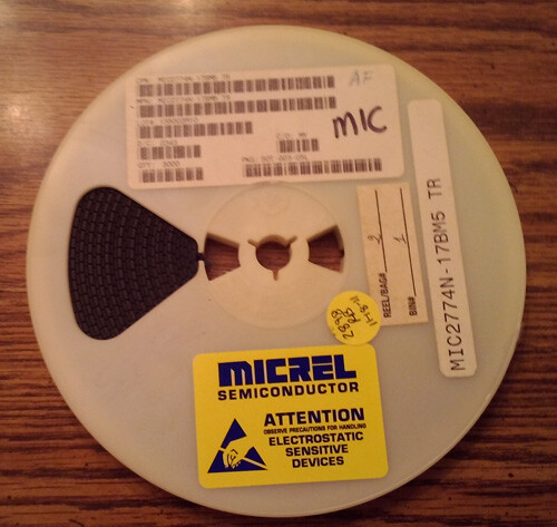 Lot of 2898 ?: Micrel MIC2774N-17BM5 TR Dual Micro-Power Low Voltage Supervisor