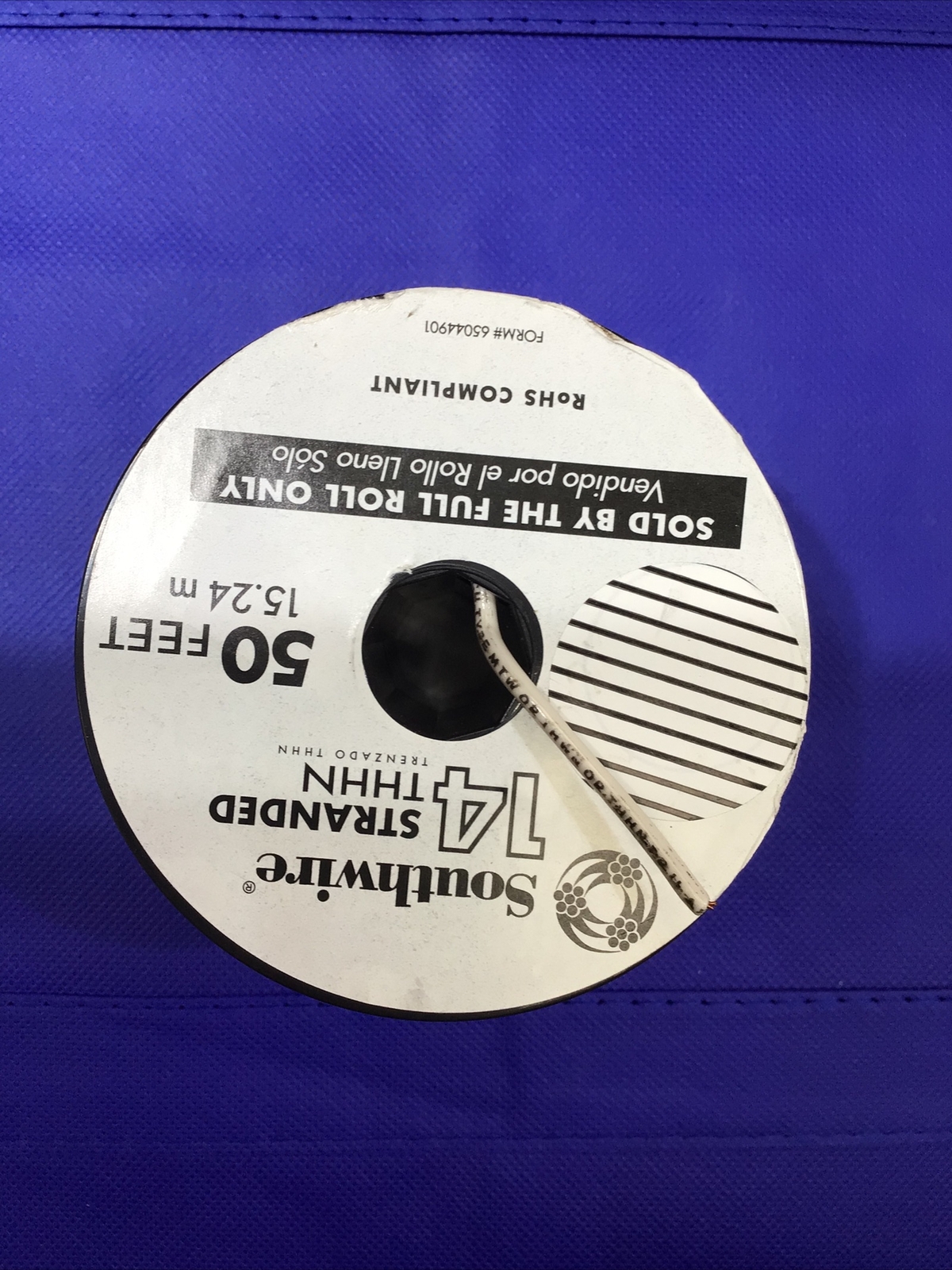 Southwire 22956783 Type THHN Nylon Jacket 14 Stranded 600V 50ft