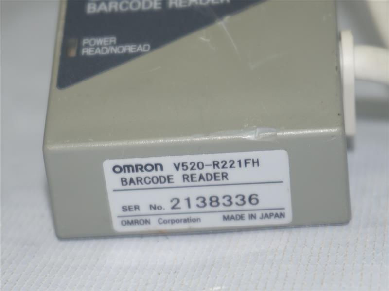 Omron V520-R221FH V520R221FH Barcode Reader Made in Japan AS IS Fast Shipping