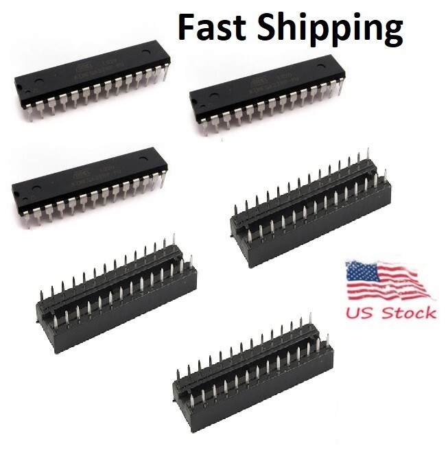 3X Original ATMEGA328P-PU Microcontrolle​r W/ Bootloader For ARDUINO UNO R3