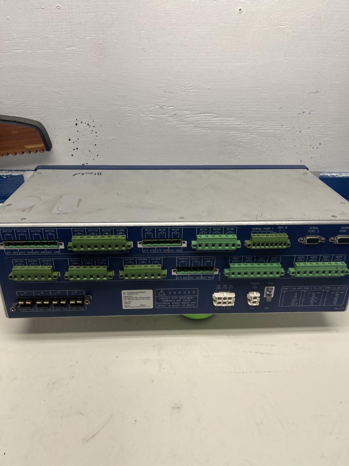 Schweitzer SEL-351S Relay Meter Control Fault Locator