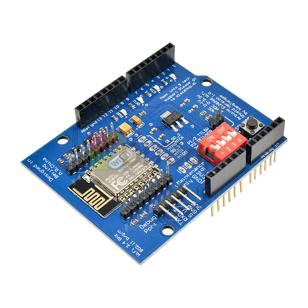 ESP-12E ESP8266 UART WIFI Wireless Shield for Arduino UNO R3 Mega