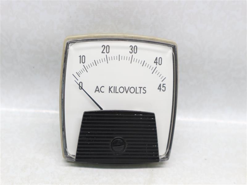Yew Shenandoah 0-45 AC Kilovolts Panel Meter 30 Days Warranty Fast Shipping