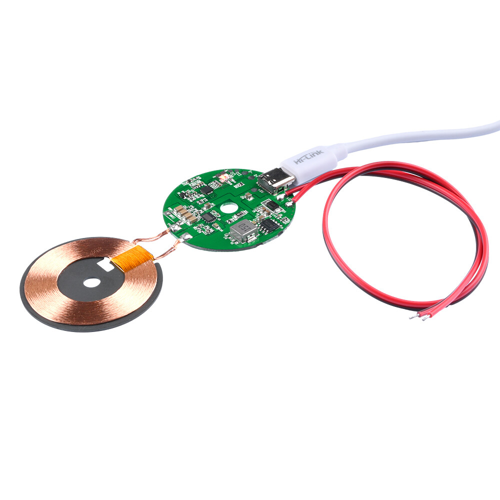 Type-C 20W Wireless Charger Transmitter Module Fast Charging Board For Phone DIY