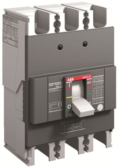 A2A225TT ABB 3-Pole 225A Circuit Breaker With Load Side Lugs NEW