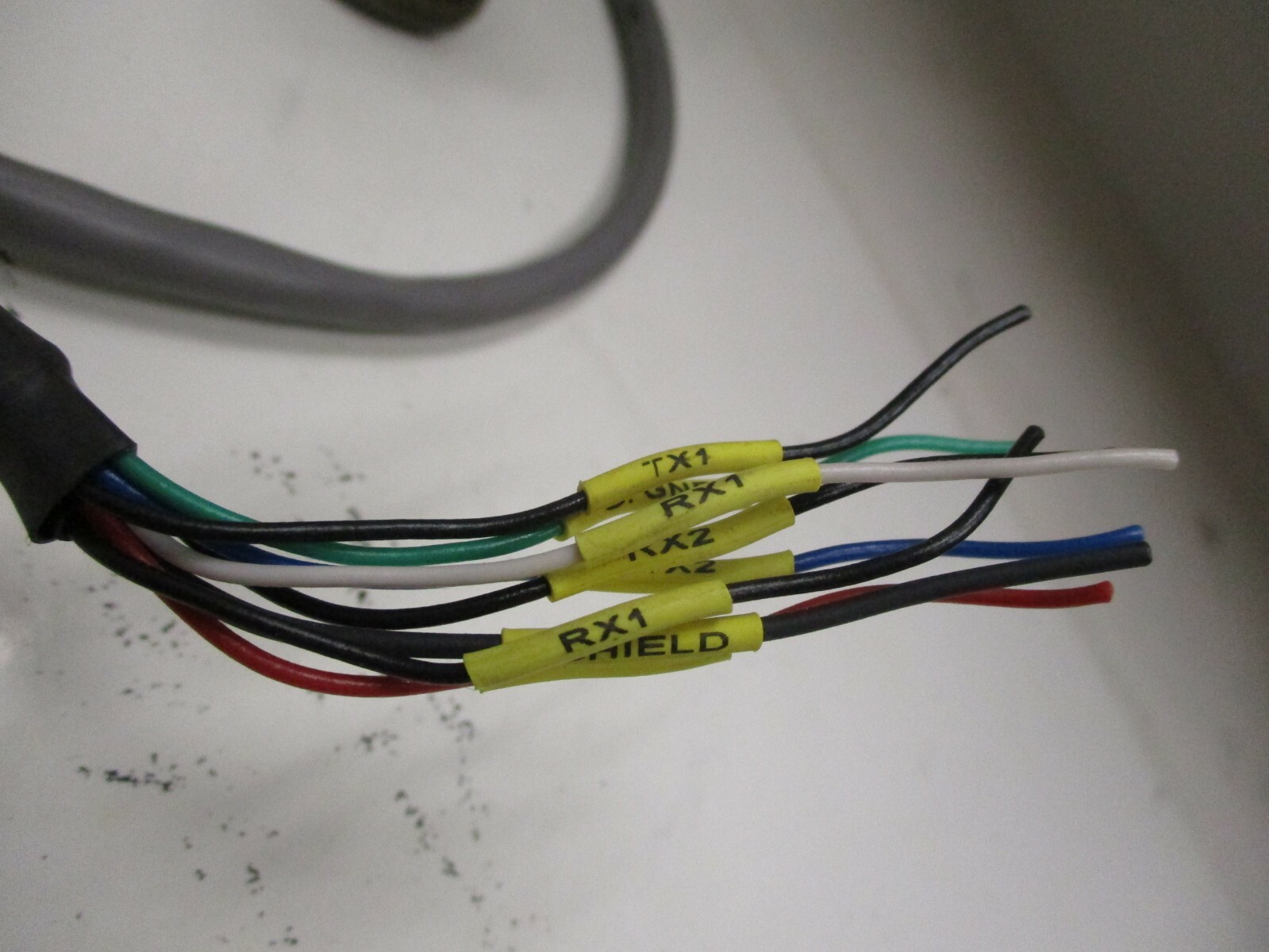 Alpha Wire H1 P/N 2214C Cable 4PR 22AWG 22”