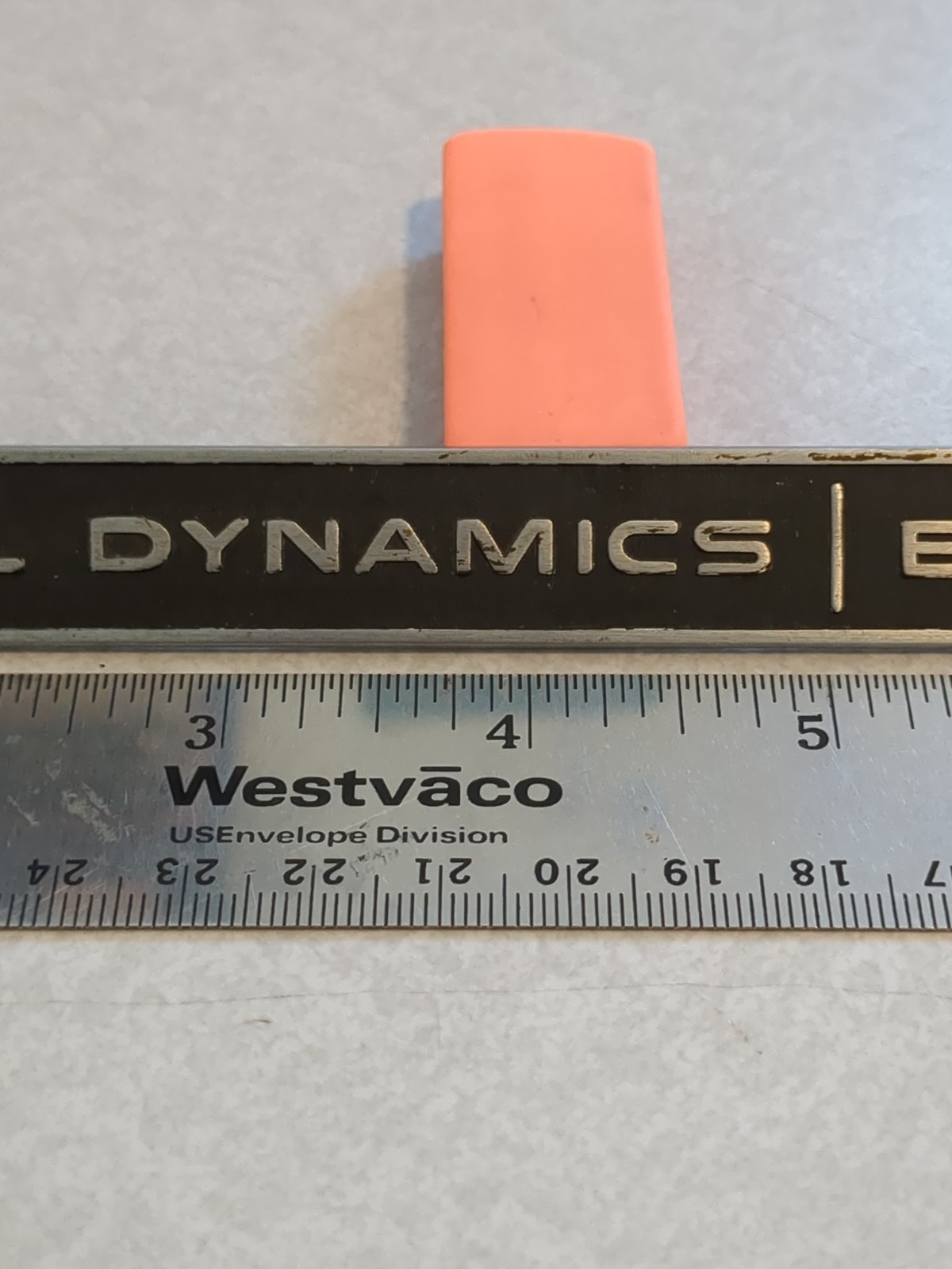 General Dynamics Electronics 8.5″ Metal Badge Emblem Logo