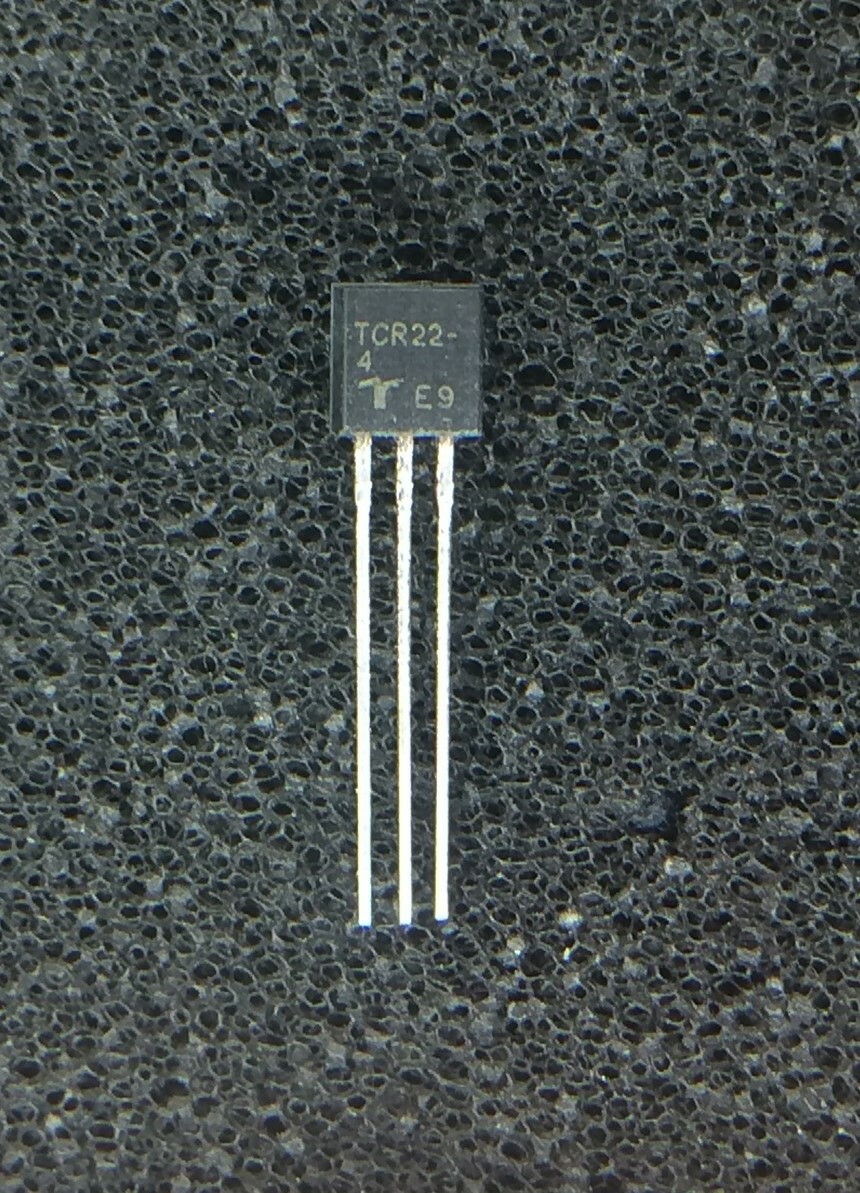TCR22-4 TECCOR SCR SENS GATE 1.5AMP 200V TO-92 15 PIECES