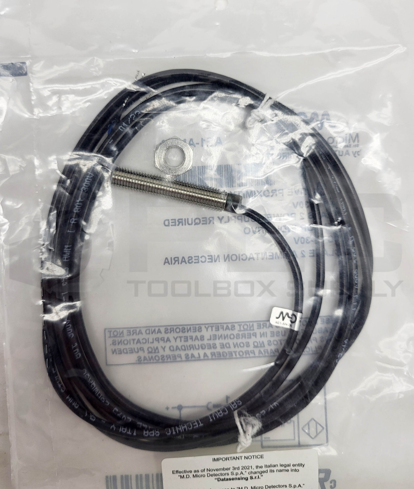 NEW SEALED AUTOMATION DIRECT AE1-AN-3A INDUCTIVE PROXIMITY SWITCH DC 10-30V