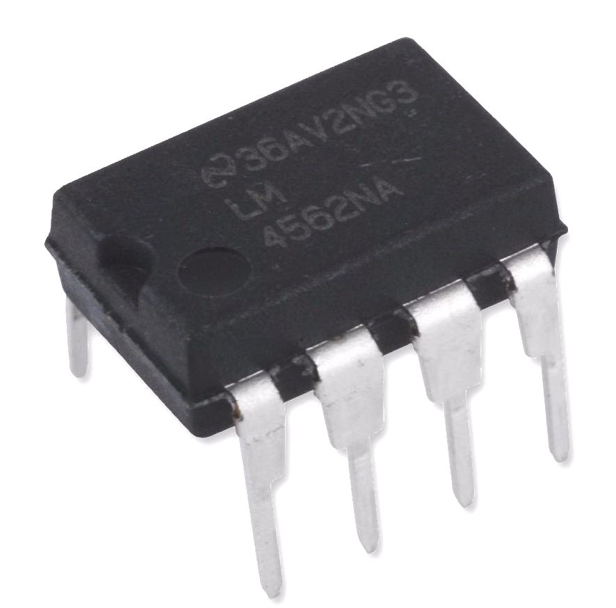 1PCS National Semiconductor LM4562NA/NOPB LM4562 + Socket – Dual OpAmp DIP-8