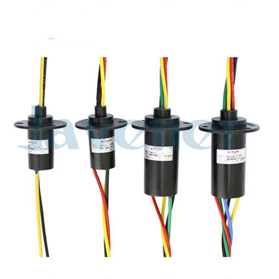 2/5/10/15/20/30A Circuits 250RPM Capsule Slip Ring 600V For Monitor Robotic