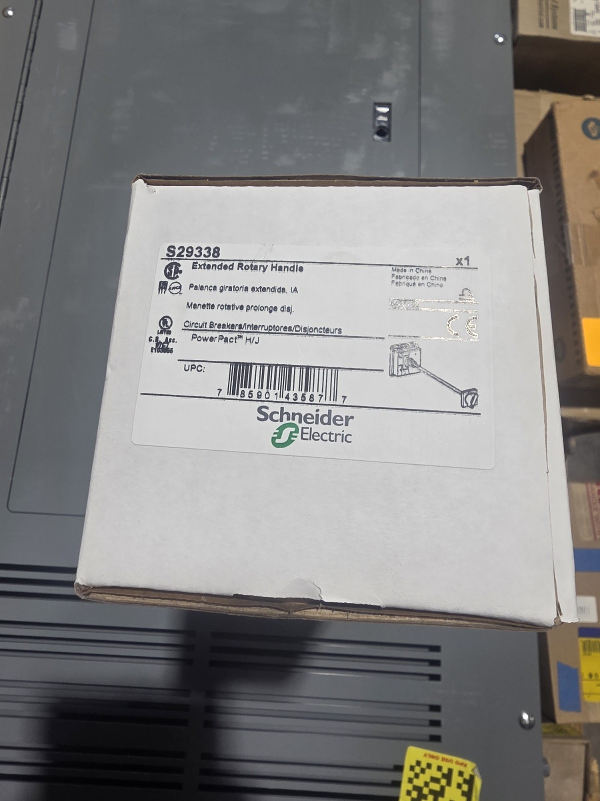 S29338 SQUARE D ROTORARY HANDLE NEW IN SEALED BOXES (90 AVAILABLE) FREE SHIPPING