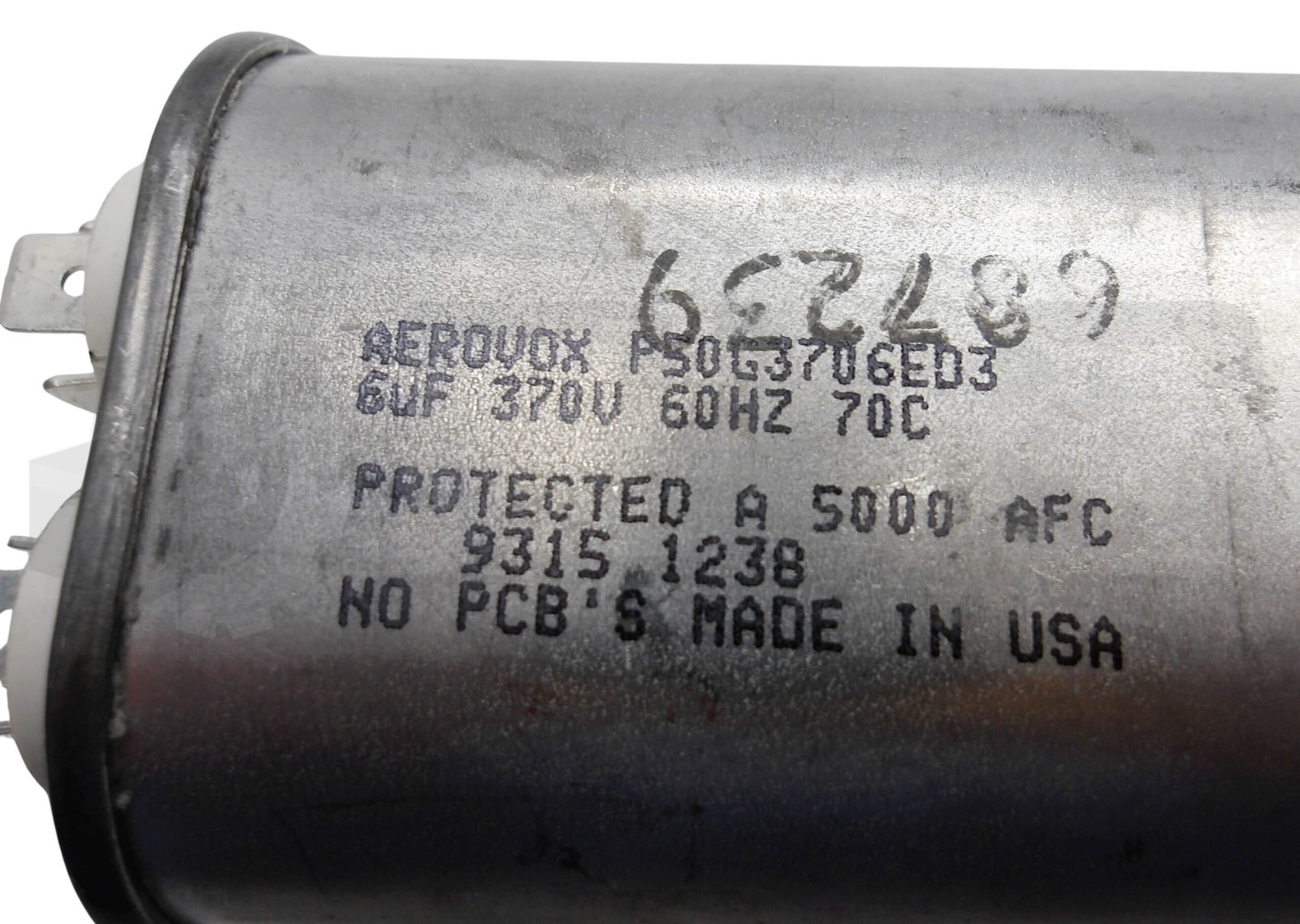 NEW AEROVOX P50G3706ED3 MOTOR RUN CAPACITOR 370V