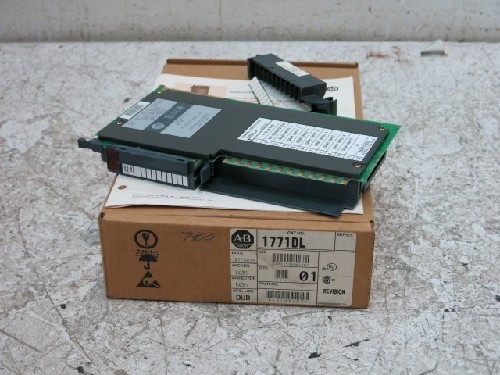 ALLEN BRADLEY 1771-DL PLC-5 GRAY ENCODER INPUT MODULE (NEW IN BOX)