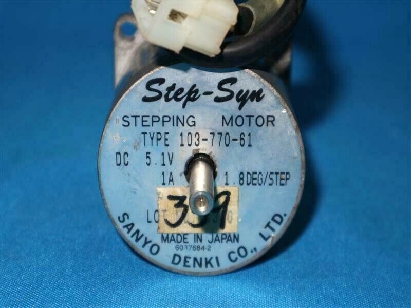 ASM AD889 Sanyo Denki 103-770-61 10377061 Stepping Motors DC 5.1V 1.0A