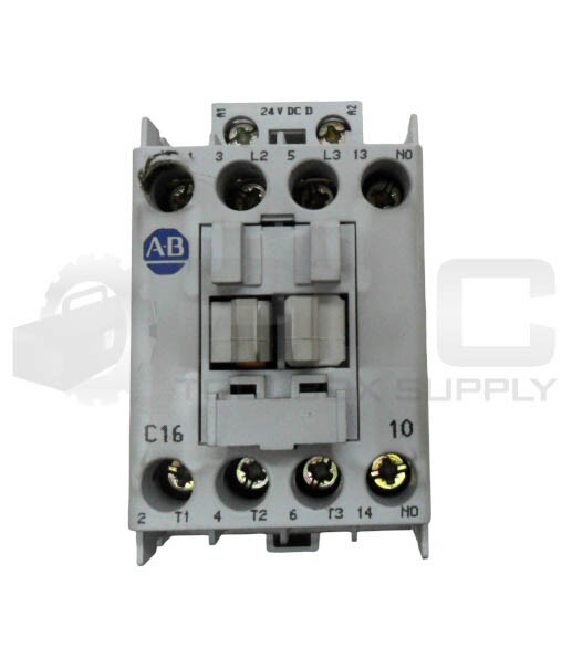 ALLEN BRADLEY 100-C16D*10 /B CONTACTOR 600VAC 30A