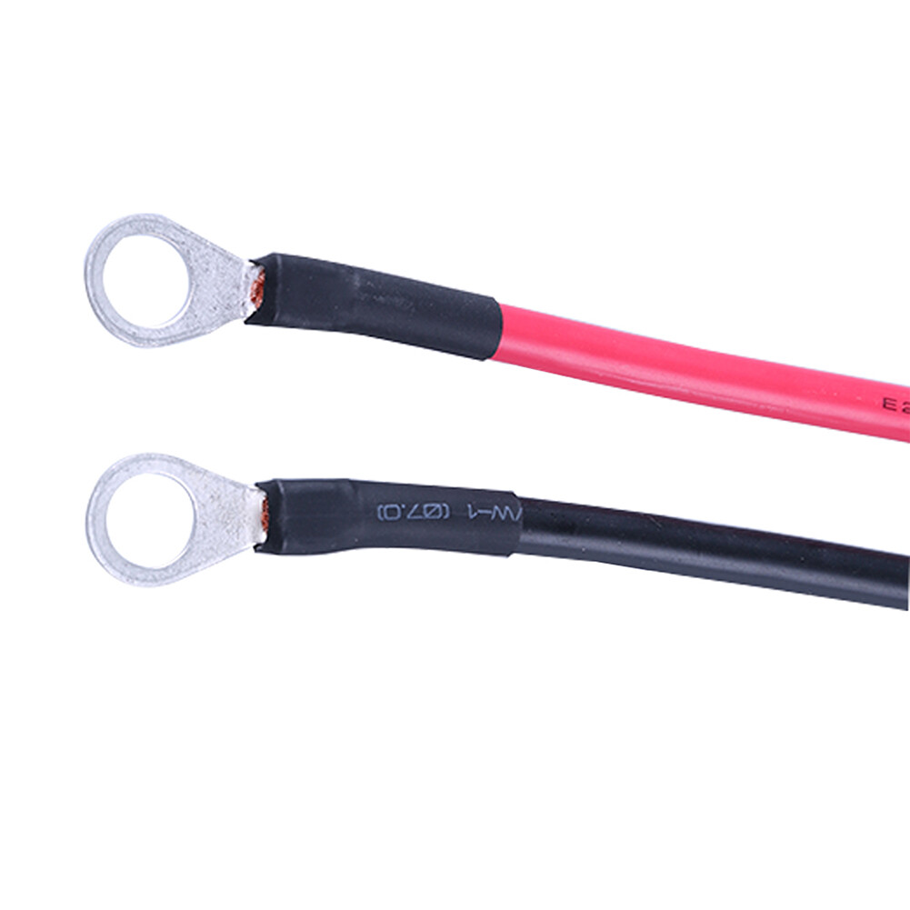 2PCS 8 AWG Gauge Copper Battery Cable Power Wire Car Marine Inverter RV Solar