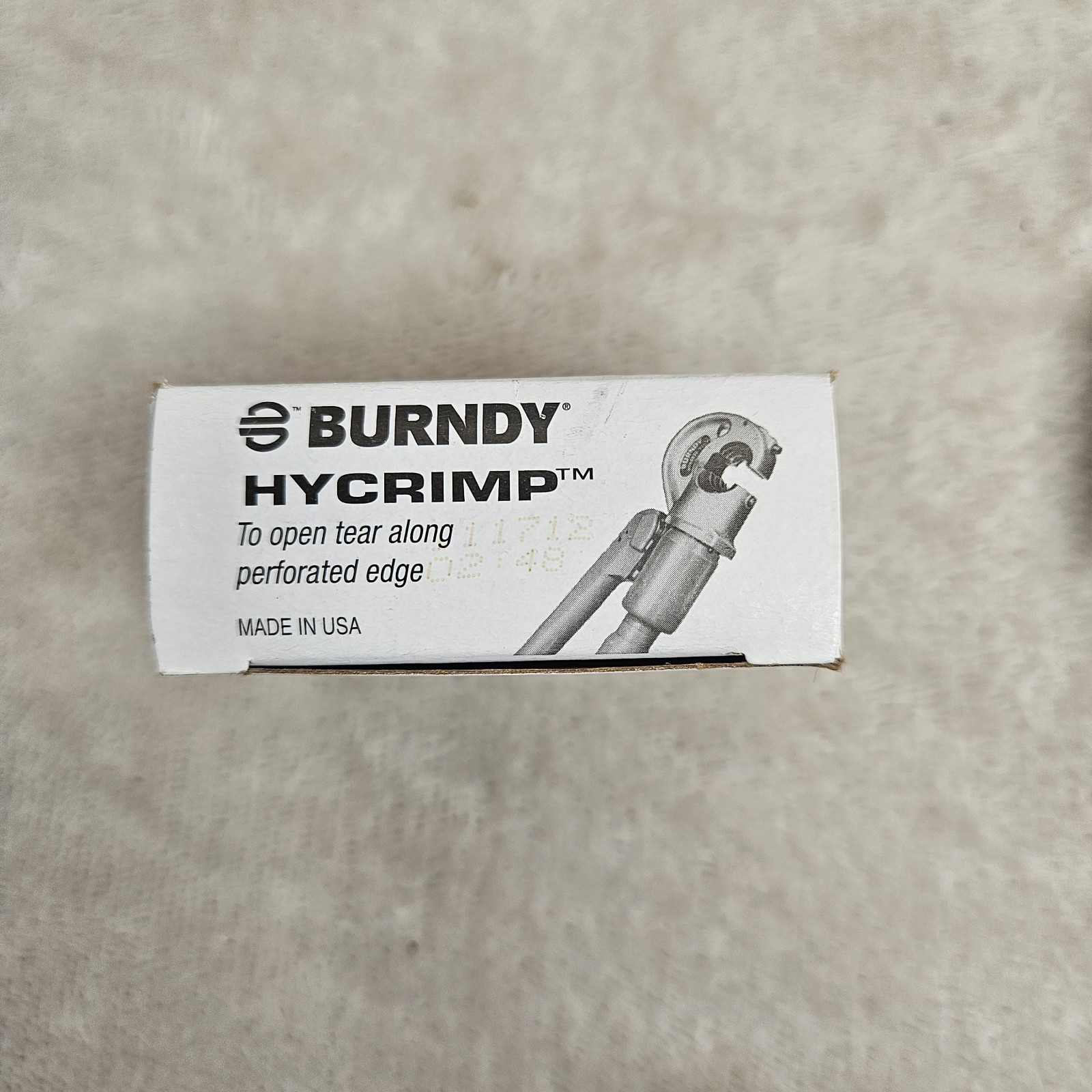 Burndy Hycrimp Compression Tap YHD-200 2/0-1/0 ACSR 3/0-2/0 STR Die D3 24 Pack