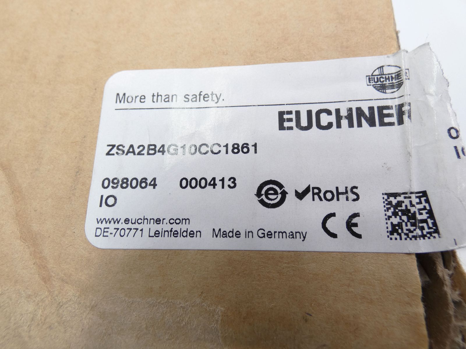Euchner ZSA2B4G10CC1861 ZSA-2B-4G-10CC1861 098064 Forced Opener -Unused/Original Box-
