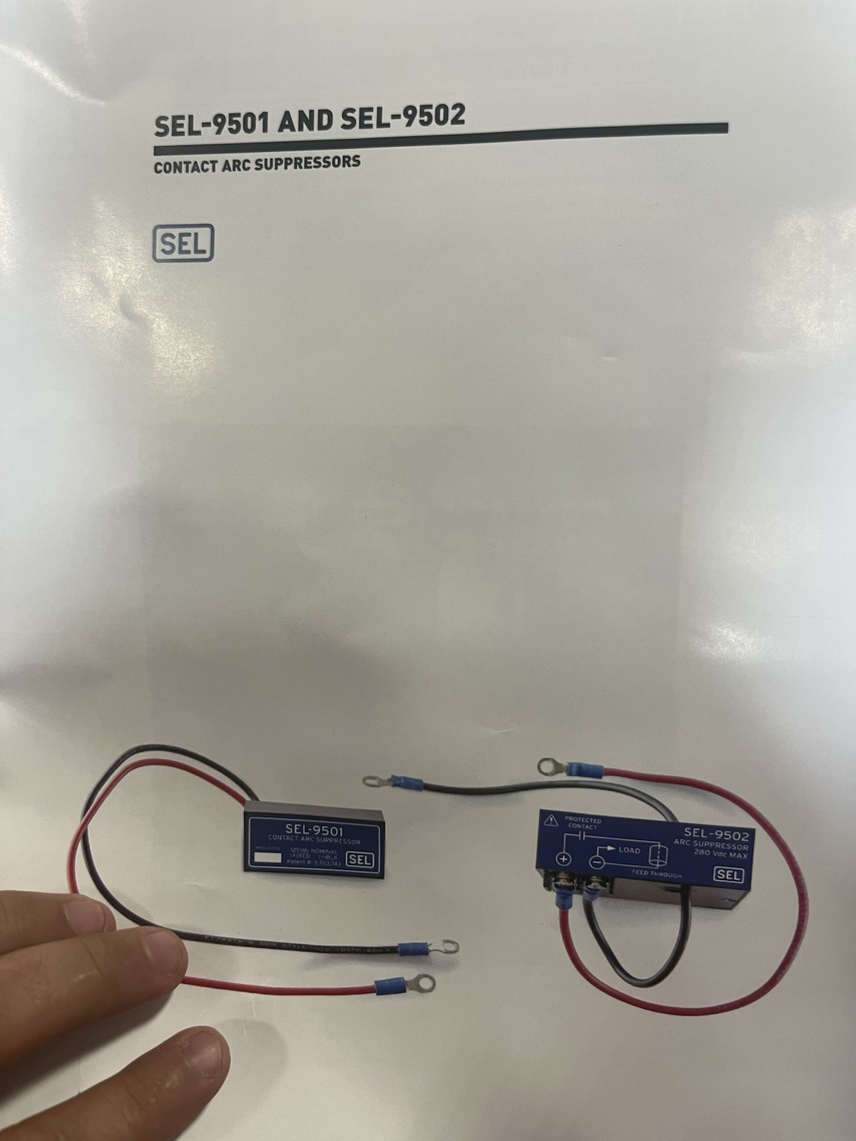 SEL 9502 Contact Arc Suppressor