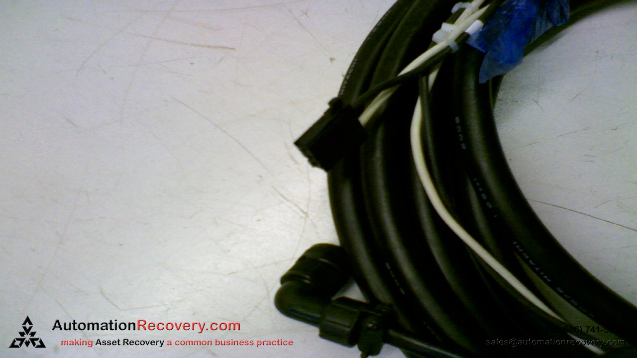 2006-T382 CORDSET 3 POLE 90 DEGREES CONNECTOR END DOUBLE ENDED 9M, NEW* #145838