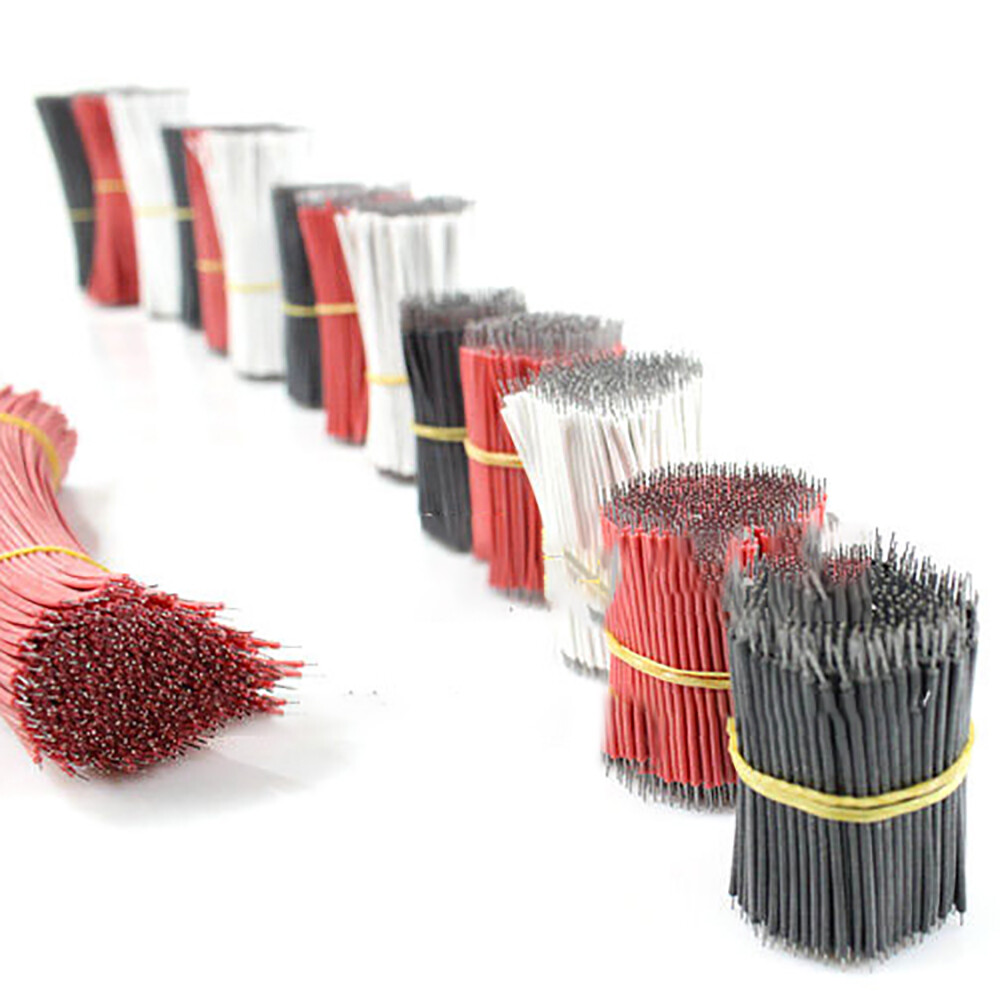 Breadboard Jumper Jump Cable Wire 3-5mm Tin Plated 3 4 5 6 8 10 12 15 18 20 30CM