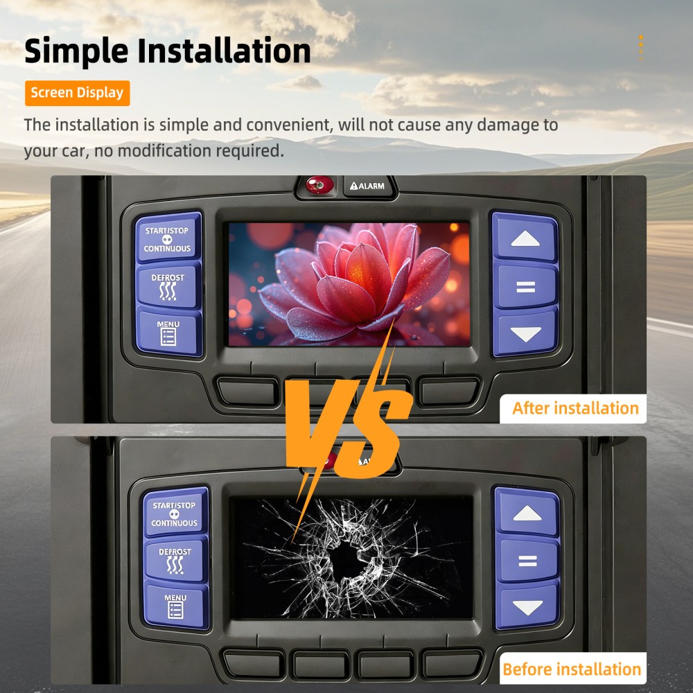 Display for Carrier Transicold X3 2500 X4 7500 7300 Vector 8500 /8600 APX Module