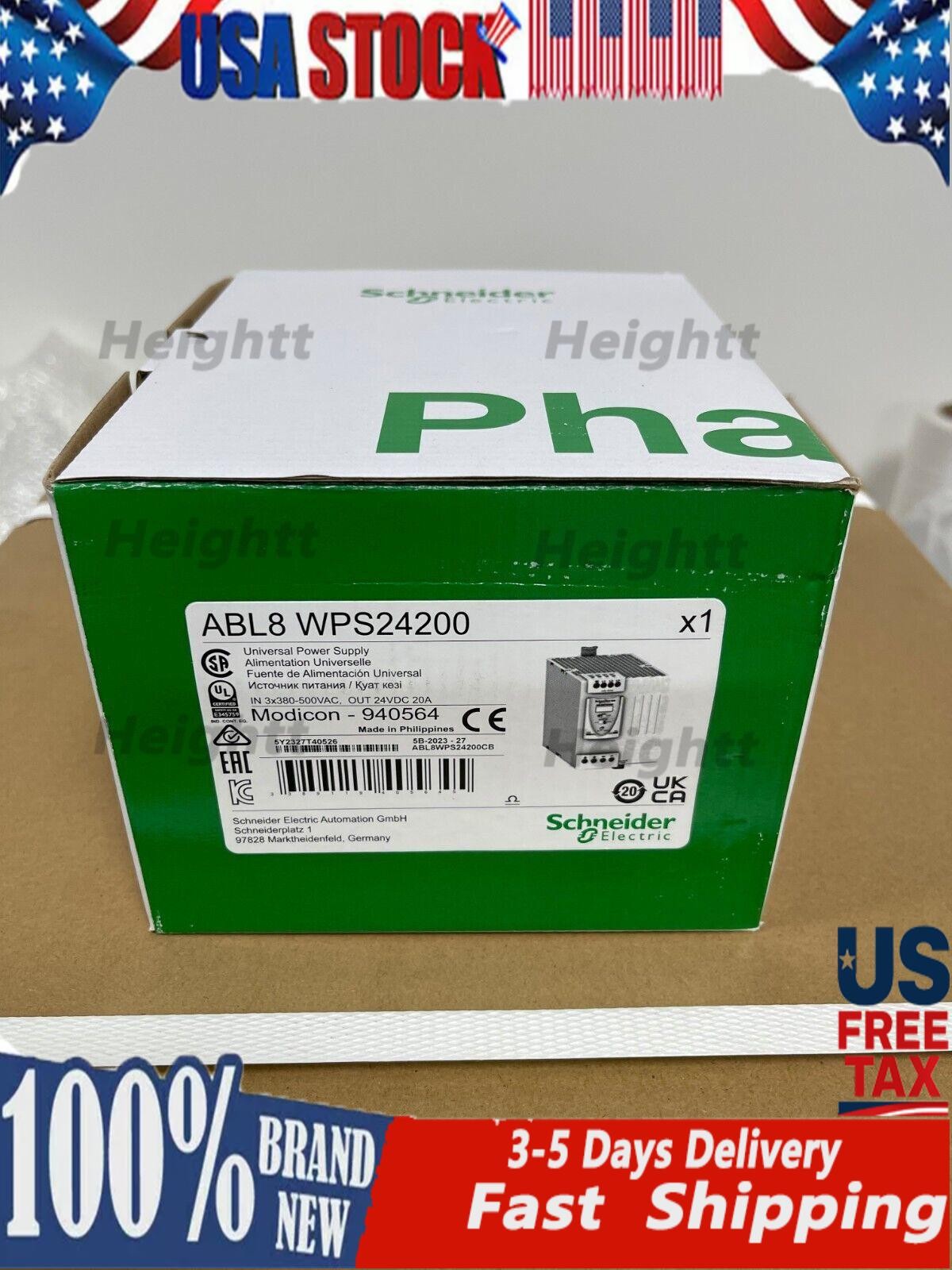 New original ABL8WPS24200 industrial rail power switch power supply, free shippi