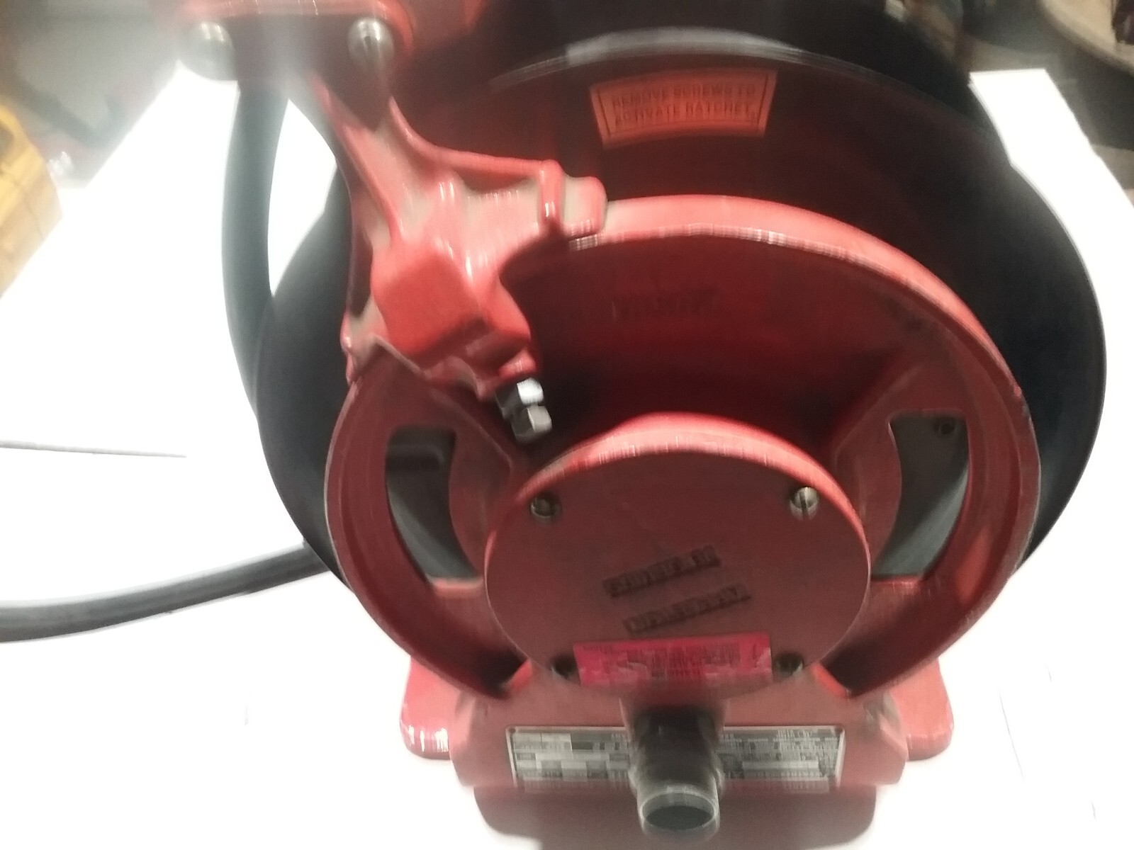 Used Appleton cable reel RL1 04J in good working condition