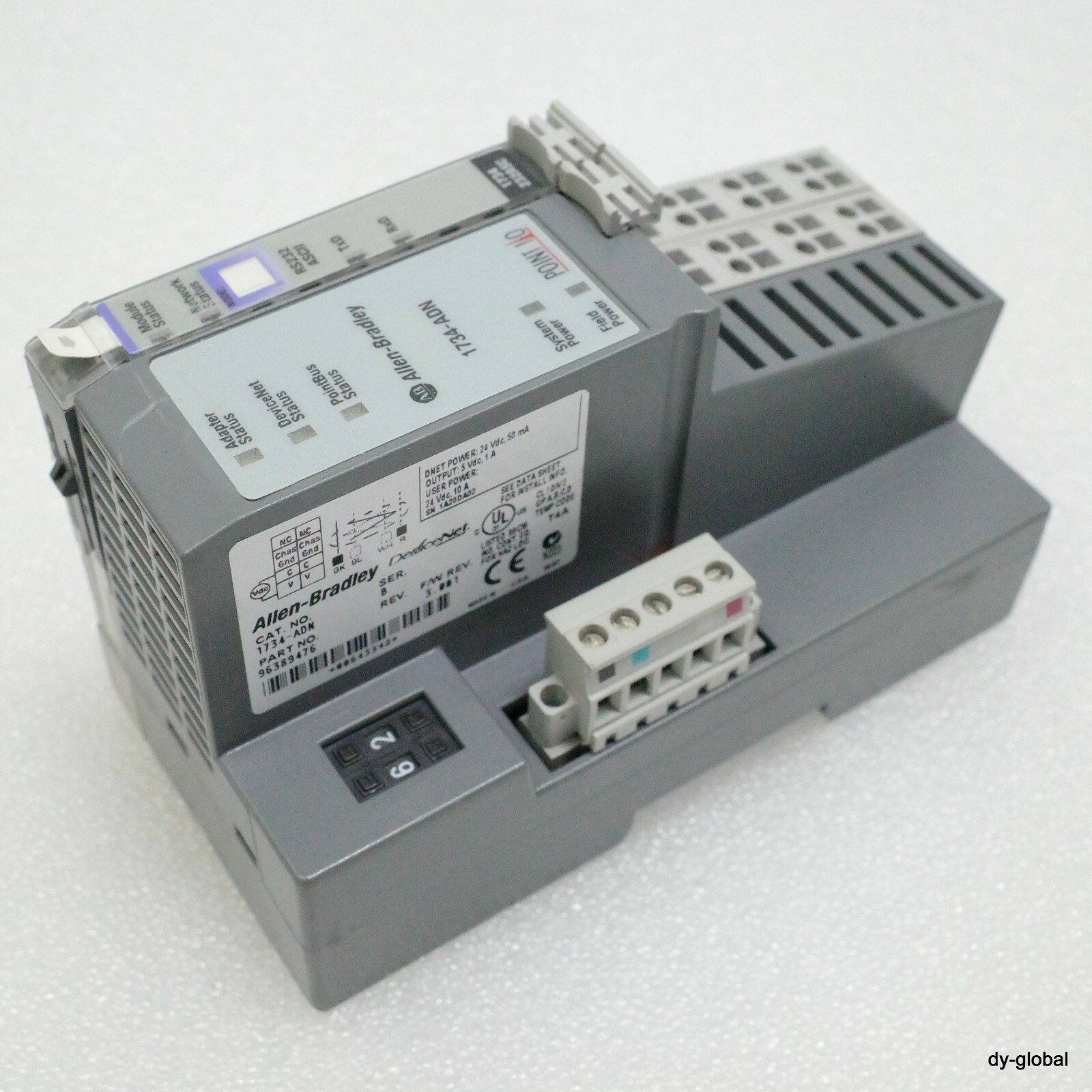 ALLEN-BRADLEY Used 1734-ADN, 1734-MB,1734-232ASC,1734-RTB ELEC-I-1513=1N22
