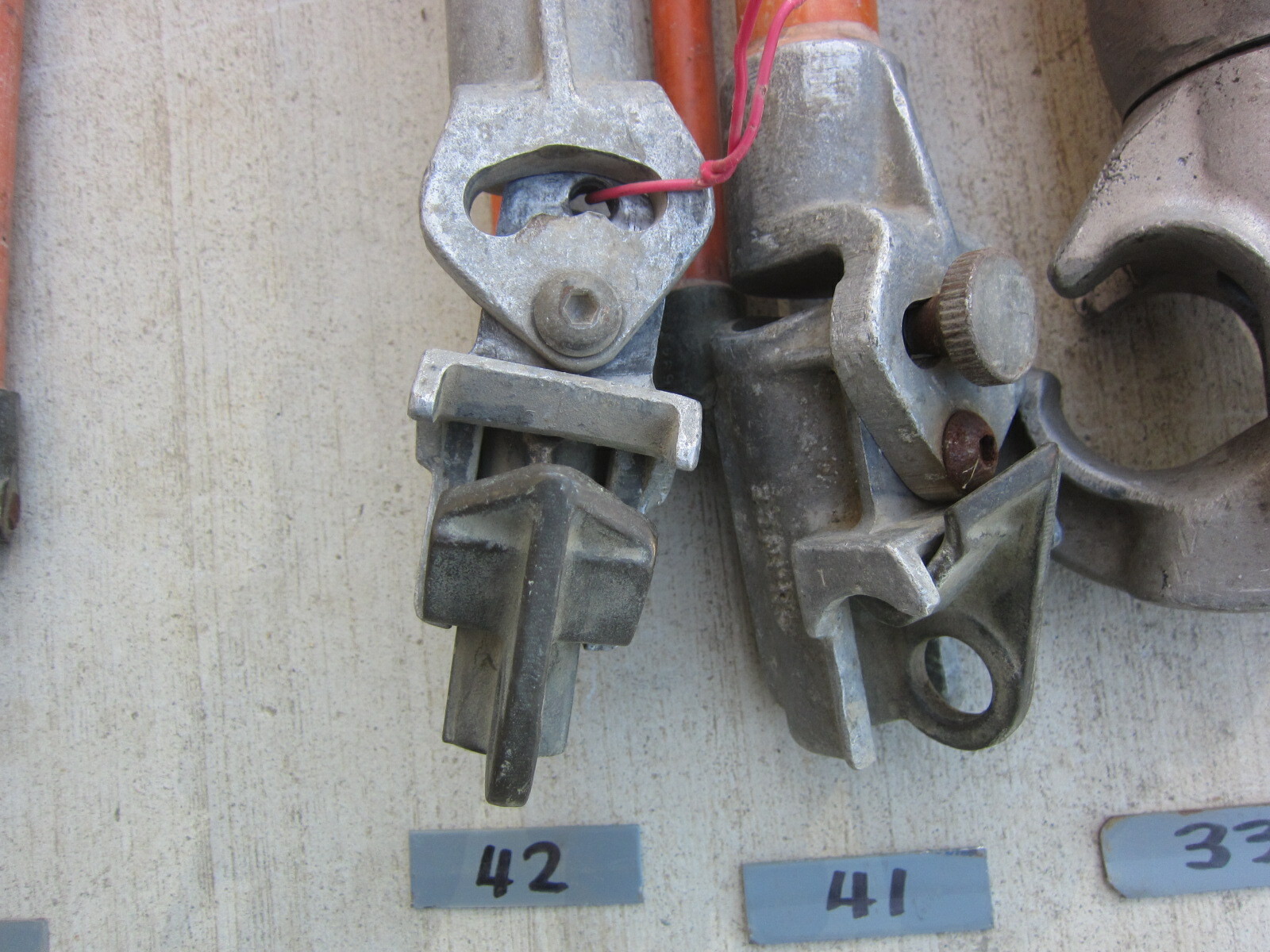 Safety Line Chance Hastings Kearney 193330 193364 Ground Clamp Fuse Puller, Used