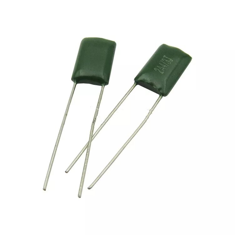 50pcs Polyester poly Film Capacitors 2J473J 630V 0.047UF 47NF YL
