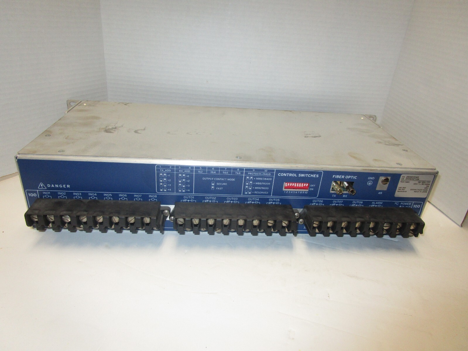 Schweitzer SEL-2506 Remote I/O Module 250603114X