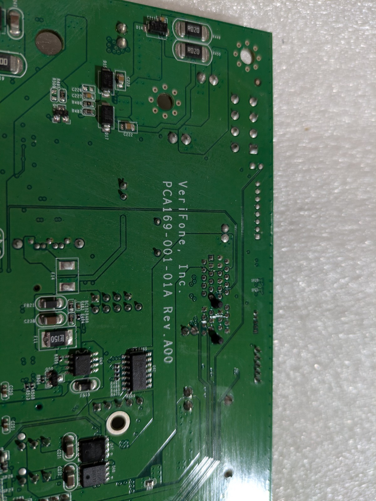 Verifone PCA169-001-01A Ruby Motherboard PWB Rev A00 Industrial POS Board