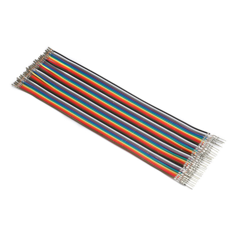 40 Pin Pre-Crimped Terminals Jump Wire Jumper Breadboard Cable Lead F-F 15-50cm