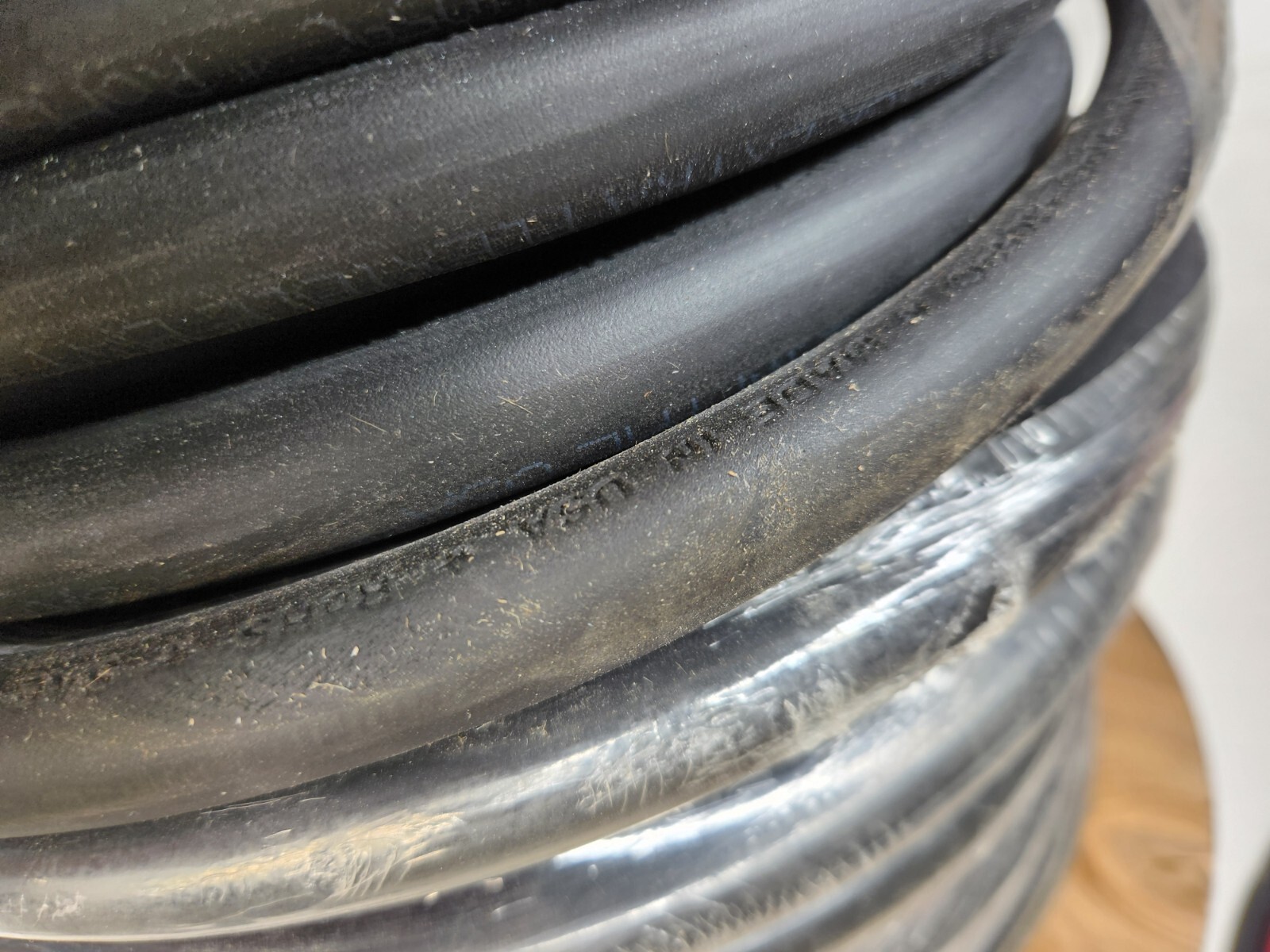 5′ SGR000-0-100 Battery Cable 3/0 Gauge Made in USA Soft Drawn Copper Black EPDM