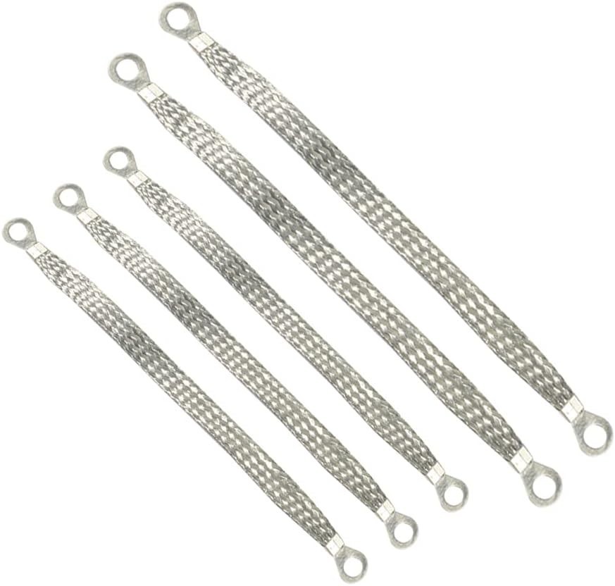 Universal Flat Braided Copper Ground Strap for Reliable Vehicle Grounding